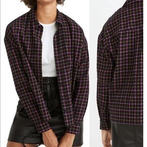 NWT! Madewell Flannel Westlake Plaid Shirt